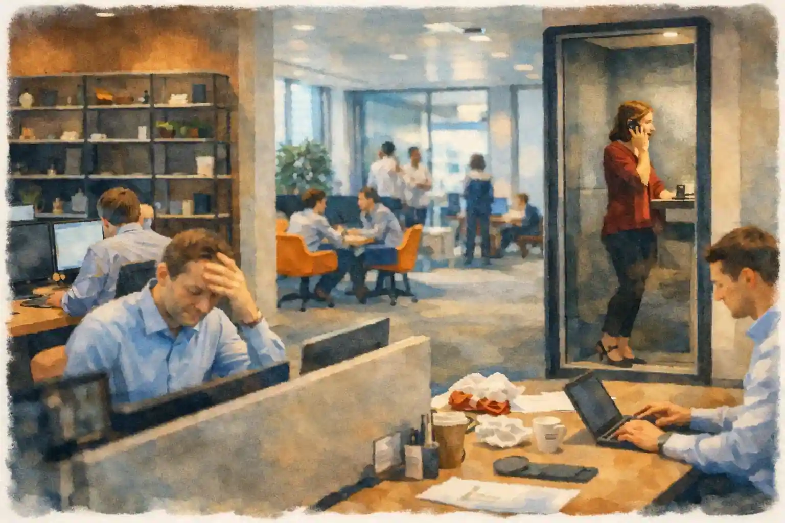 Expérience collaborateur : irritants mineurs au bureau